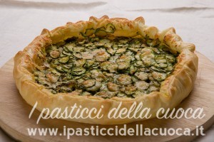 torta salata alle zucchine