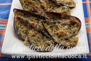 cozze gratinate