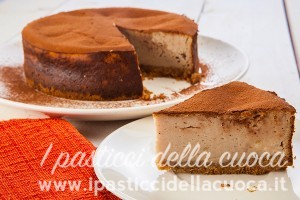 Cheesecake alla crema di marroni